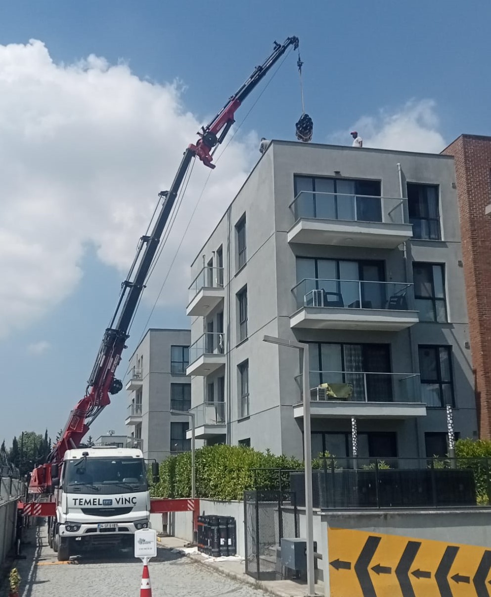 Ünalan kiralık vinç hizmeti